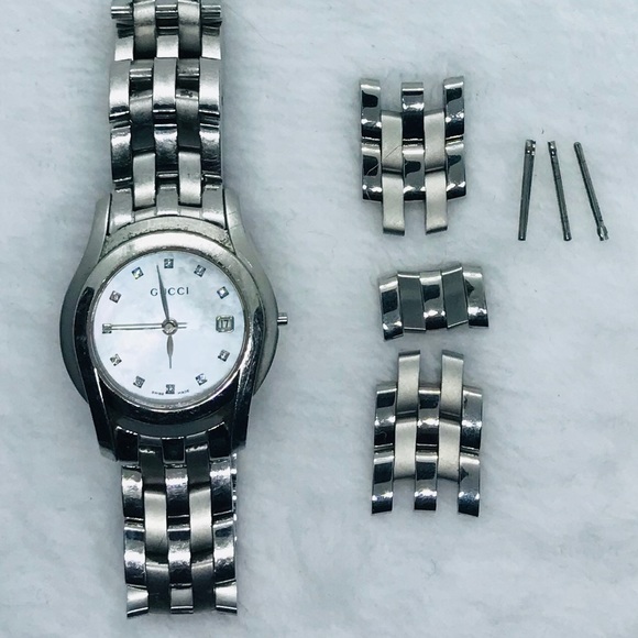 Gucci Accessories - Gucci Woman 100% Authentic 5500 Watch Diamond Dial